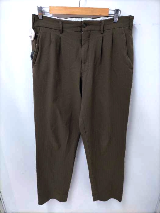 COMME des GARCONS HOMME DEUX(コムデギャルソンオムドゥ) AD2019 カスリストライプ2タックスラックスパンツ メンズ JPN：L