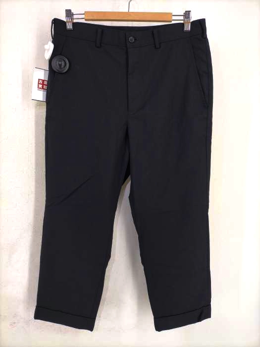 BLACK COMME des GARCONS(ブラックコムデギャルソン) AD2016 16AW ウールクロップドスラックス メンズ JPN：XL