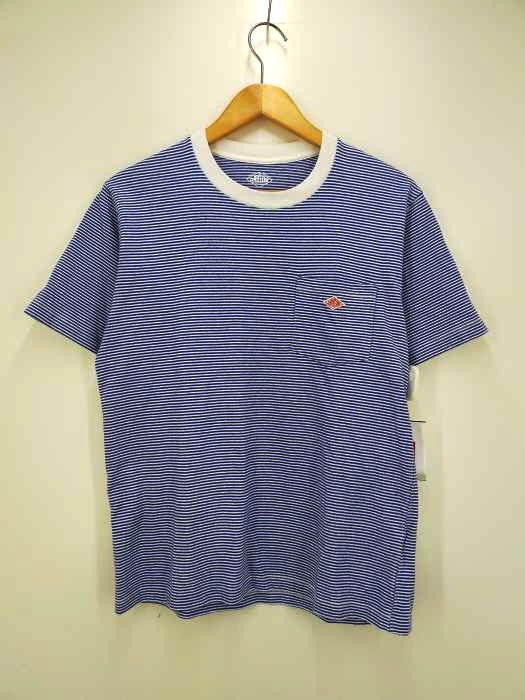 DANTON(ダントン) 18SS 天竺コットンポケットロゴTシャツ メンズ 表記無