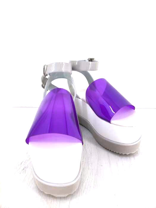 LAGUA GEM(ラグアジェム) CLEAR PLAT FORM SANDAL レディース  S