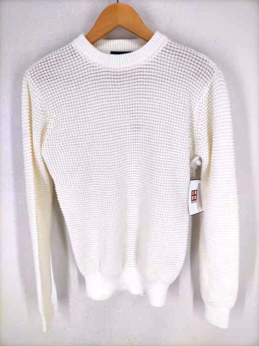 AZUL by moussy(アズールバイマウジー) WAFFLE STITCH CN KNIT メンズ  S