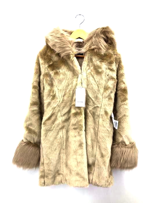rienda(リエンダ) Volume hoodie Faux fur CT レディース  S