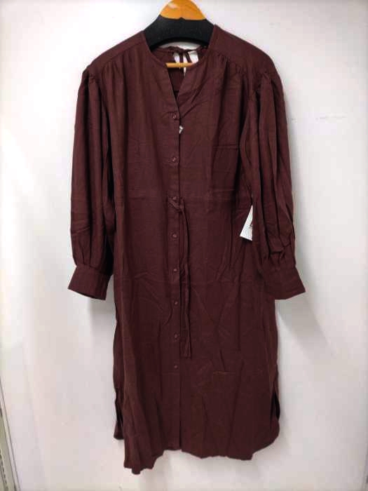 moussy(マウジー) TUCK SLEEVE SHIRT DRESS レディース  FREE