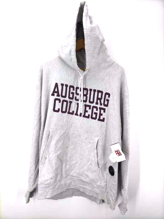 Champion(チャンピオン) 90S ORIGINAL REVERSE WEAVE AUGSBURG COLLEGE パーカー メンズ import：XL