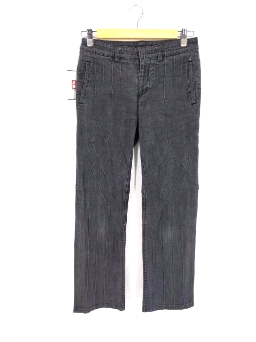 Haat ISSEY MIYAKE(ハート イッセイミヤケ) ダイヤ ストレッチデニムパンツ レディース JPN：1