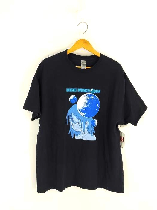 ユーズドフルギ USED古着 {{AGE FACTORY}} Sleep Under Star Shirt メンズ  XL