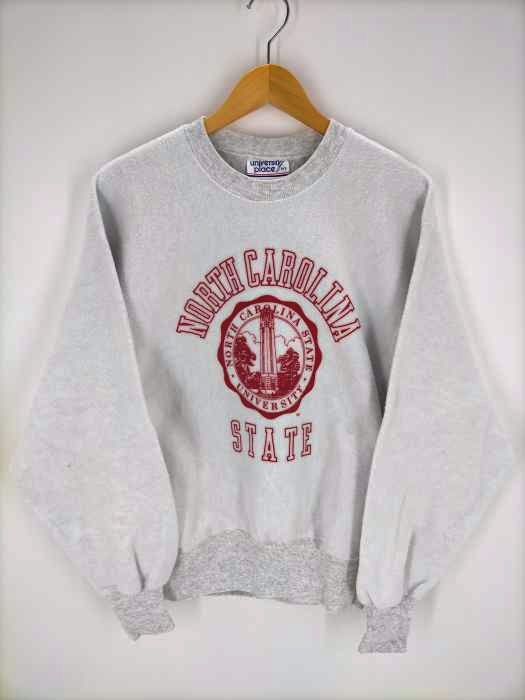 ユーズドフルギ USED古着 {{university place}}USA製 north carolina カレッジスウェット メンズ JPN：M