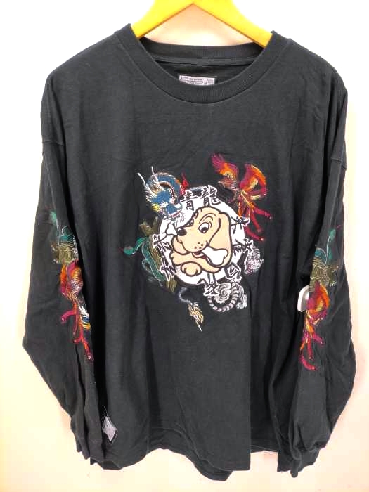 ガルフィー GALFY CRUTCH BRAND 神YABAI ロンTee メンズ JPN：L