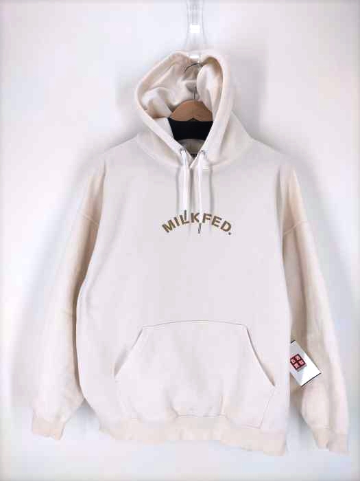 ミルクフェド MILKFED. CLICK HEART BIG HOODIE クリックハート レディース ONE SIZE