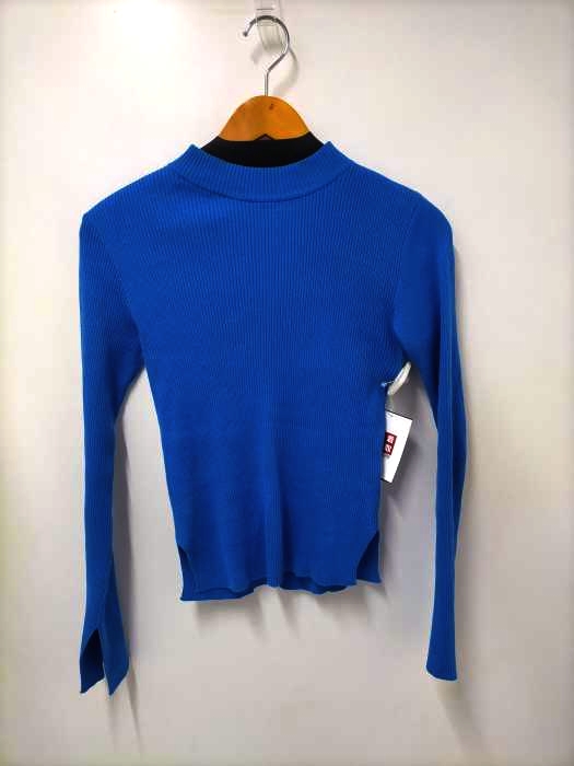 マカフィー MACPHEE 21AW コットンリブビルドネックプルオーバー レディース JPN：S