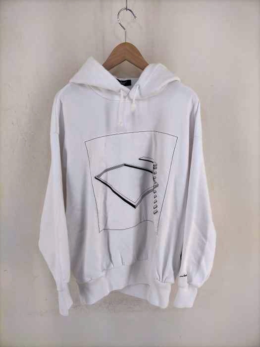 アンダーカバー UNDERCOVER 22SS パッチプリントドルマンフーディ― メンズ JPN：2