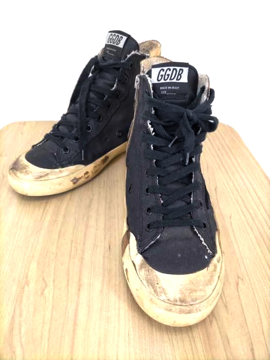 ゴールデングース GOLDEN GOOSE 加工ハイカットスニーカー レディース  38