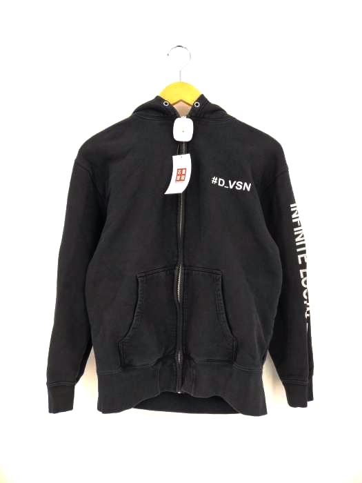 ユーズドフルギ USED古着 {{DI:VISION}}プリントジップアップパーカー メンズ JPN：L