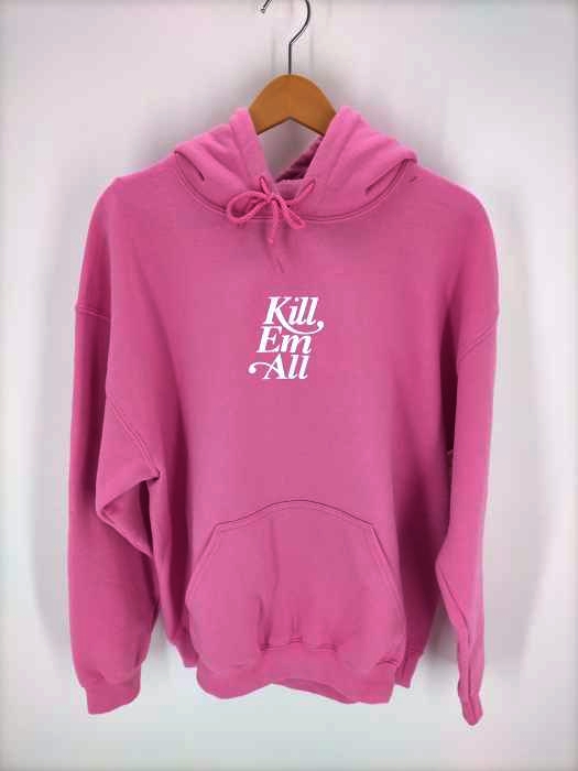 THE FINEST(ザファイネスト) Kill Em All プリントプルオーバーパーカ メンズ JPN：L