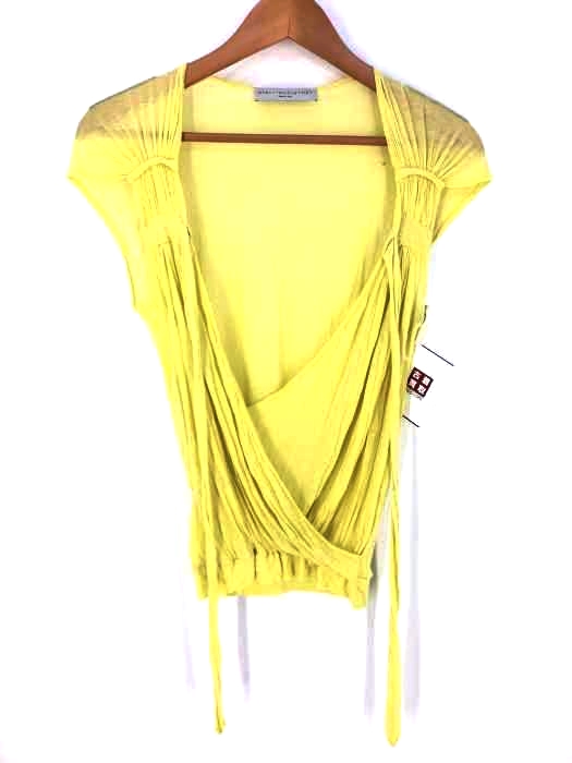 STELLA McCARTNEY(ステラマッカートニー) レーヨンVネックカットソー レディース  無
