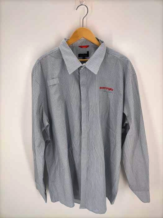 USED古着(ユーズドフルギ) Greater Anglia オランダ国営鉄道 長袖ワークシャツ メンズ  19.5
