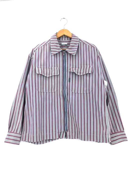 PaulSmith jeans(ポールスミスジーンズ) ストライプ ジップアップワークジャケット メンズ import：M