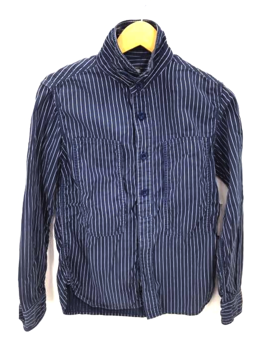 MOMOTARO JEANS(モモタロウジーンズ) ストライプ柄ワークシャツ メンズ US：38