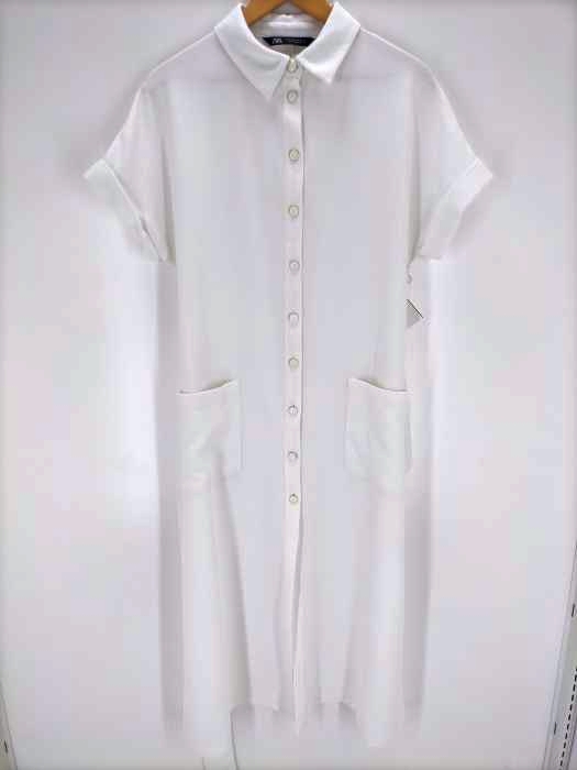 ZARA(ザラ) 半袖シャツワンピース レディース JPN:M