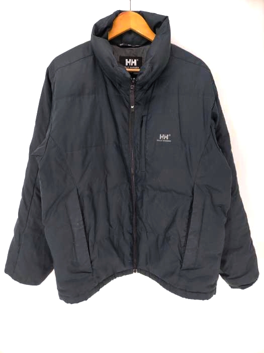 HELLY HANSEN(ヘリーハンセン) リップストップナイロン ダウンジャケット メンズ import：L