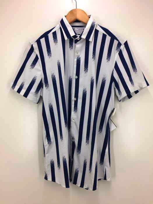 ZARA(ザラ) ストレッチ ストライプスシャツ メンズ JPN:S