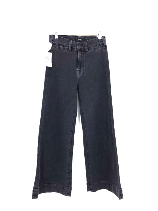 USED古着(ユーズドフルギ) 70s Straight Flare ストレートフレア ブラックデニムパンツ レディース  28