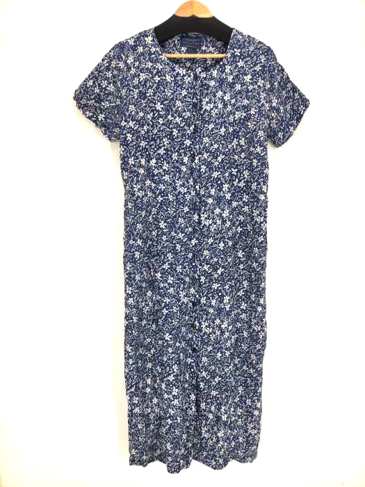 USED古着(ユーズドフルギ) Willow Ridge 90s 花柄シルクワンピース レディース  12