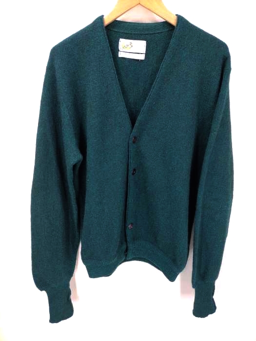 USED古着(ユーズドフルギ) 70S Pebble Beach of California WIN-PACA アルパカカーディガン メンズ JPN：L