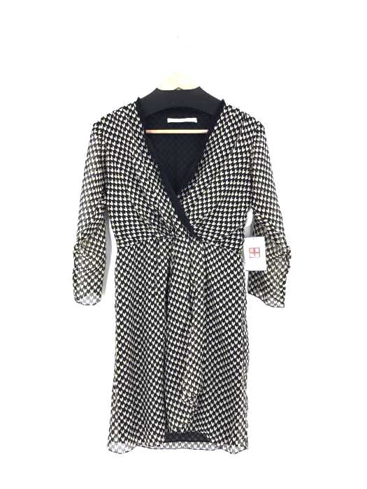 DIANE VON FURSTENBERG(ダイアンフォンファステンバーグ) 総柄シルクワンピース レディース  0