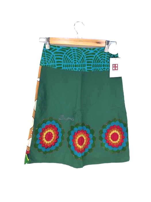 Desigual(デシグアル) 刺繍デザイン 台形スカート レディース  34