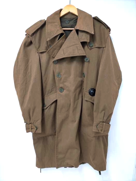 USED古着(ユーズドフルギ) スペイン軍 トレンチコート メンズ 表記無