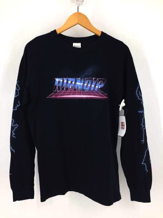 RIPNDIP(リップンディプ) アームプリントL/S Tシャツ メンズ JPN：M