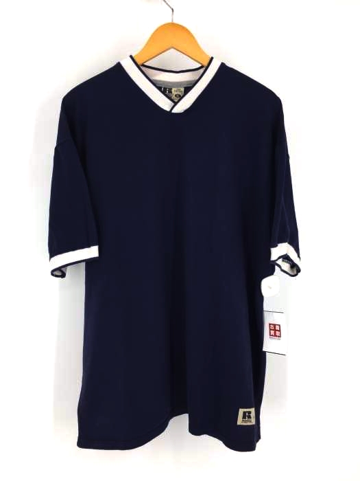 RUSSELL ATHLETIC(ラッセルアスレチック) USA製 Vネックカットソー メンズ import：XL