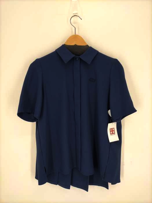 LACOSTE(ラコステ) 比翼 バックタックブラウス レディース  34
