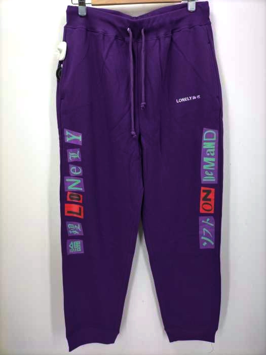 LONELY 論理(ロンリー) SOFT ON DEMAND ANARCHY S.O.D LOGO SWEAT PANTS メンズ JPN：XL