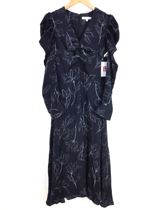 moussy(マウジー) PUFF SHOULDER FLORAL DRESS レディース  1