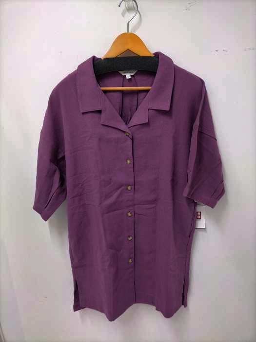 マウジー moussy TUCK SLEEVE LONG SHIRT レディース  FREE