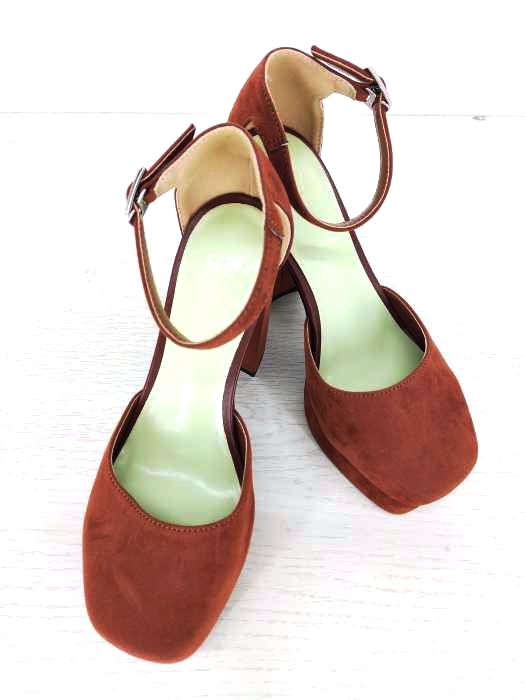 スライ SLY CHUNKY HEEL STRAP PUMPS レディース  S
