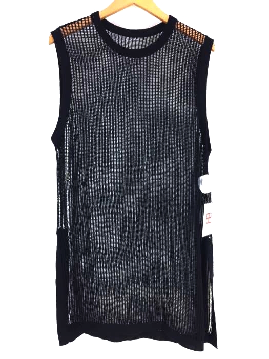 moussy(マウジー) LONGLINE MESH KNIT トップス レディース  F