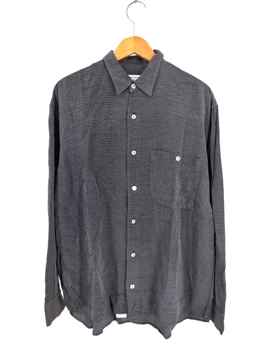 USED古着(ユーズドフルギ) MADE IN ITALY 総柄シャツ メンズ 表記無