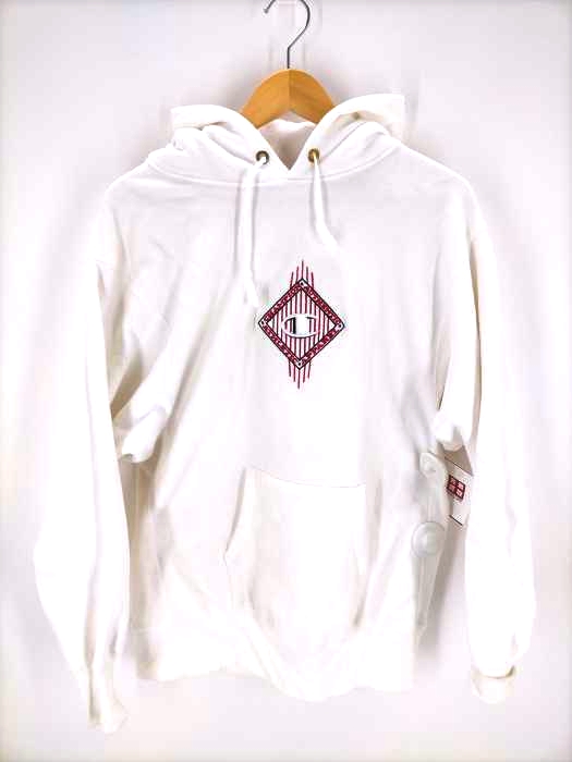 Champion(チャンピオン) 90S REVERSE WEAVE 刺繍タグ USA製 ロゴ刺繍プルオーバーパーカー メンズ JPN：XL