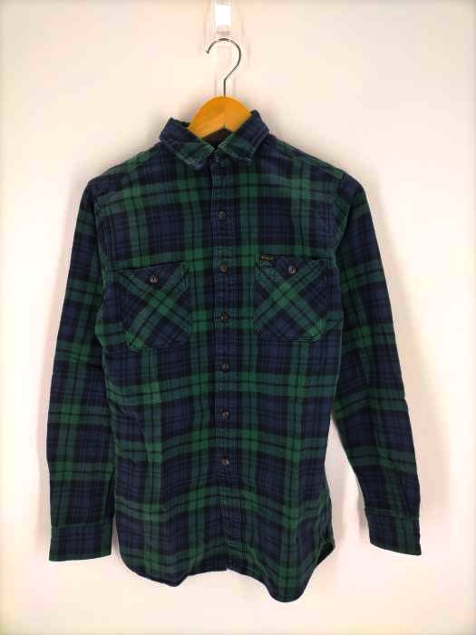 POLO RALPH LAUREN(ポロラルフローレン) ブラックウォッチチェックネルシャツ メンズ JPN：XS