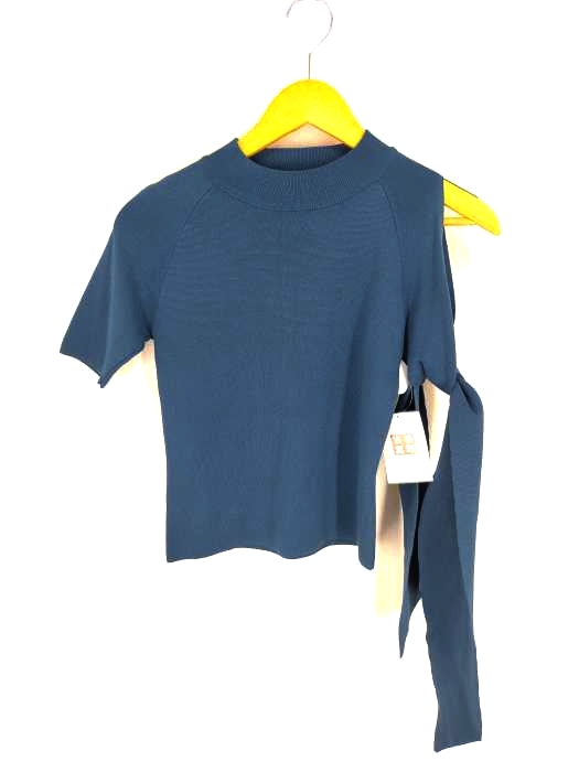 Ameri VINTAGE(アメリヴィンテージ) ASYMMETRY KNOT SLEEVE KNIT レディース  FREE