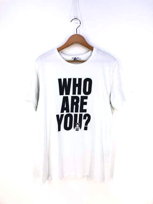 HYSTERIC GLAMOUR(ヒステリックグラマー) WHO ARE YOU プリント Tシャツ メンズ JPN：M