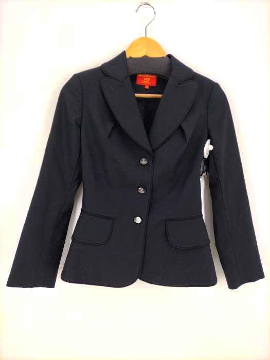 Vivienne Westwood RED LABEL(ヴィヴィアンウエストウッドレッドレーベル) 3B テーラードジャケット レディース  38