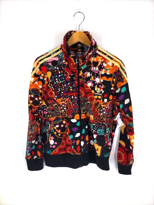 adidas Originals(アディダスオリジナルス) {{THE FARM COMPANY}}トロピカル柄トラックジャケット レディース JPN：XL