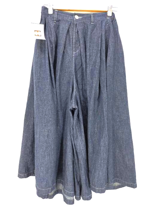 ユーズドフルギ USED古着 {{n'OrLABEL}} 贅沢フレアデニムパンツ デニムガウチョ レディース JPN：1