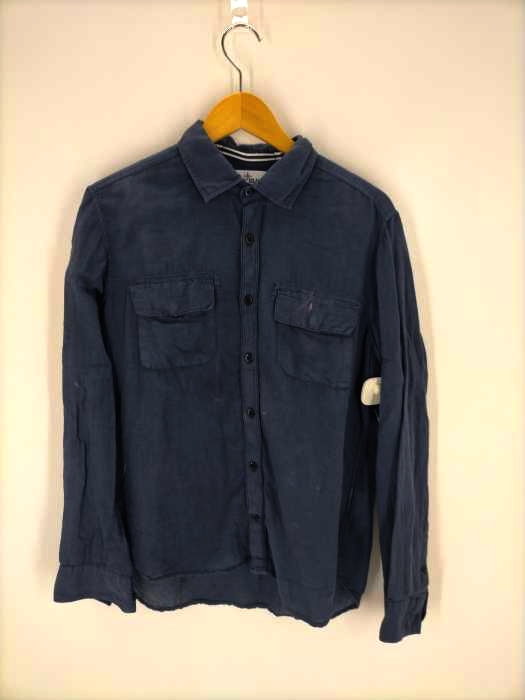 ストーンアイランド STONE ISLAND リネン混 ロングスリーブシャツ メンズ JPN：L