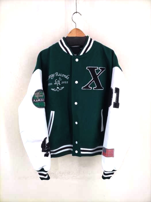 エクストララージ XLARGE 22AW OG LOGO VERSITY JACKET メンズ import：L