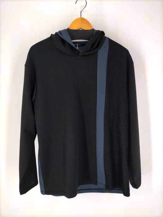 コムサイズム COMME CA ISM パッチワーク フード付きTシャツ メンズ JPN：M